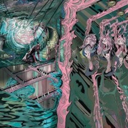 Mirror Room // Fractured Realm Art Card [Duskmourn: House of Horror Art Series]