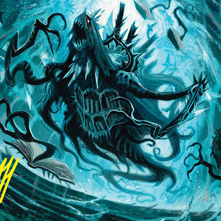 Overlord of the Floodpits Art Card (Gold-Stamped Signature) [Duskmourn: House of Horror Art Series]