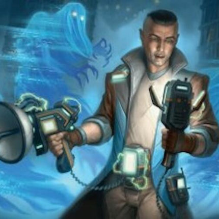 Paranormal Analyst Art Card [Duskmourn: House of Horror Art Series]