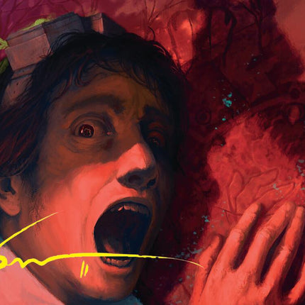 Murder Art Card (Gold-Stamped Signature) [Duskmourn: House of Horror Art Series]