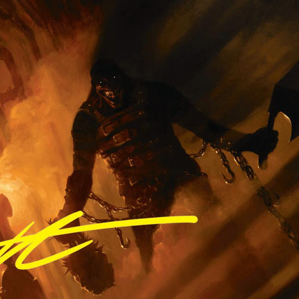 Boilerbilges Ripper Art Card (Gold-Stamped Signature) [Duskmourn: House of Horror Art Series]