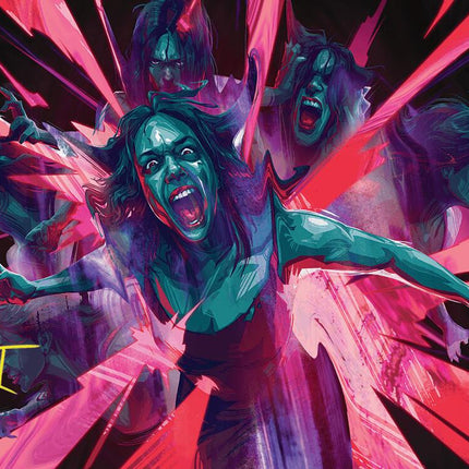 Waltz of Rage Art Card (Gold-Stamped Signature) [Duskmourn: House of Horror Art Series]