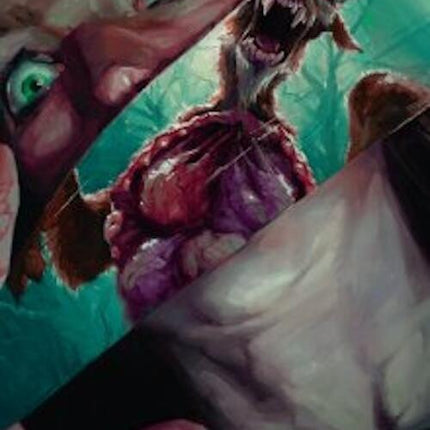 Hauntwoods Shrieker Art Card [Duskmourn: House of Horror Art Series]