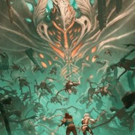 Valgavoth's Onslaught Art Card [Duskmourn: House of Horror Art Series]