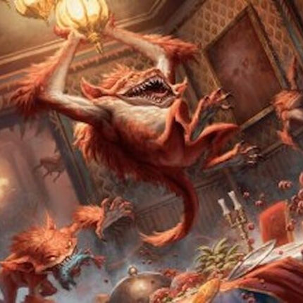 Midnight Mayhem Art Card [Duskmourn: House of Horror Art Series]