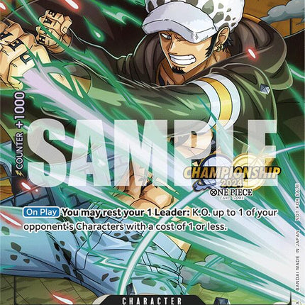 Trafalgar Law (P-038) (CS 2024 Event Pack) [One Piece Promotion Cards]