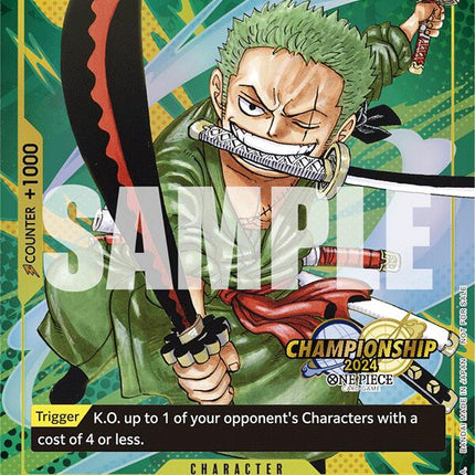 Roronoa Zoro (CS 2024 Event Pack) [One Piece Promotion Cards]