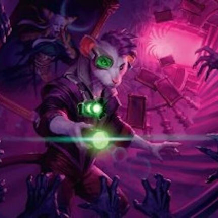Nashi, Searcher in the Dark Art Card (21/54) [Duskmourn: House of Horror Art Series]