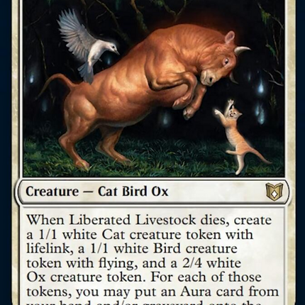 Liberated Livestock [Wilds of Eldraine Commander]