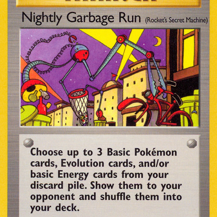 Nightly Garbage Run (77/82) [Team Rocket 1st Edition]