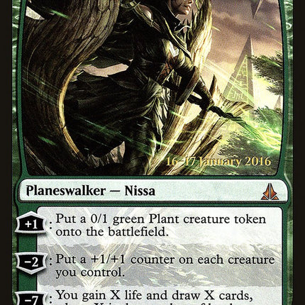Nissa, Voice of Zendikar [Oath of the Gatewatch Prerelease Promos]