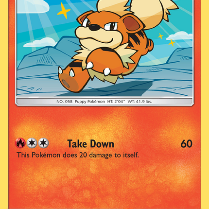 Growlithe (21/149) [Sun & Moon: Base Set]