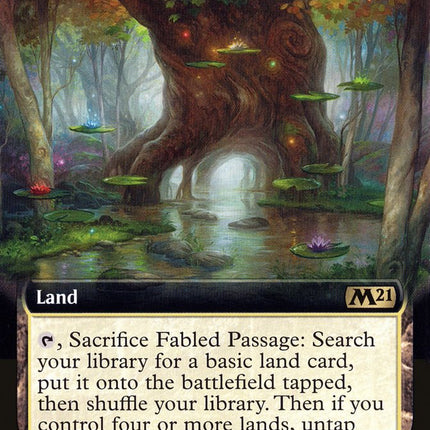Fabled Passage (Extended Art) [Core Set 2021]