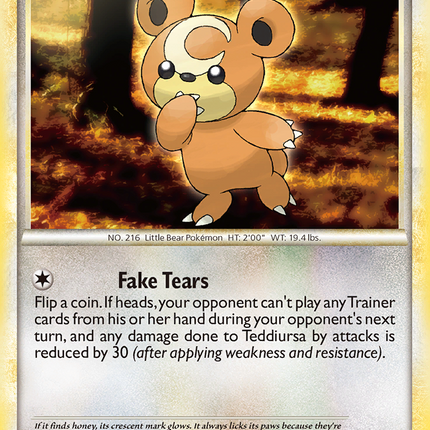Teddiursa (73/95) [HeartGold & SoulSilver: Call of Legends]