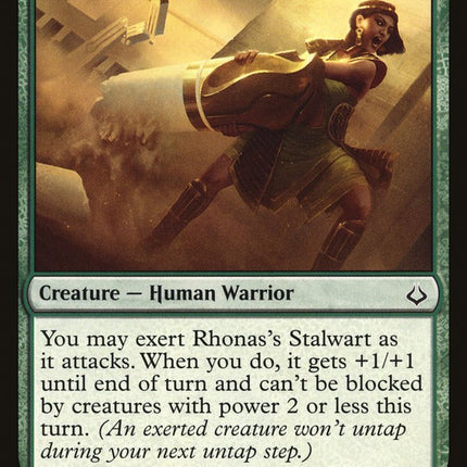 Rhonas's Stalwart [Hour of Devastation]