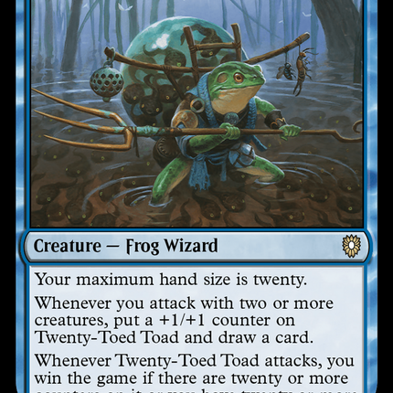 Twenty-Toed Toad [The List]
