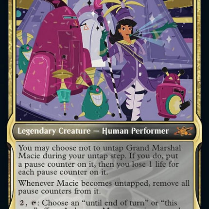 Grand Marshal Macie (Showcase) (Galaxy Foil) [Unfinity]