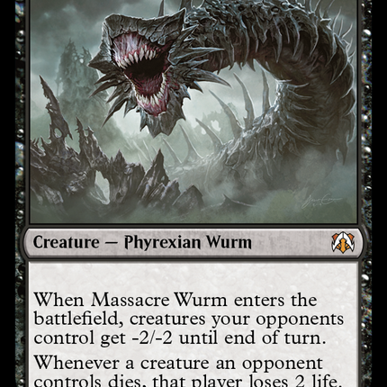 Massacre Wurm [March of the Machine Commander]