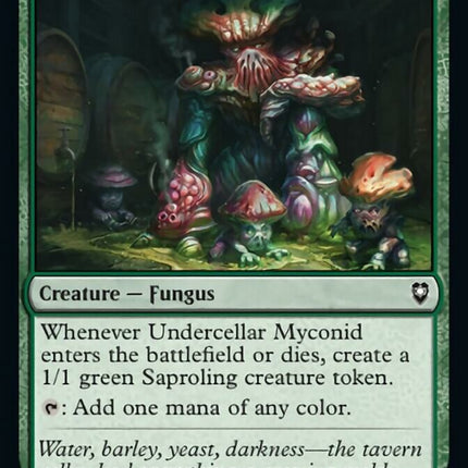 Undercellar Myconid [Commander Legends: Battle for Baldur's Gate]