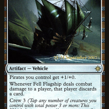 Fell Flagship [Ixalan Prerelease Promos]