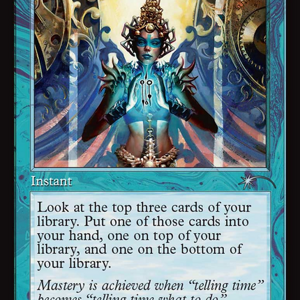 Telling Time (Retro Frame) [Secret Lair Drop Series]