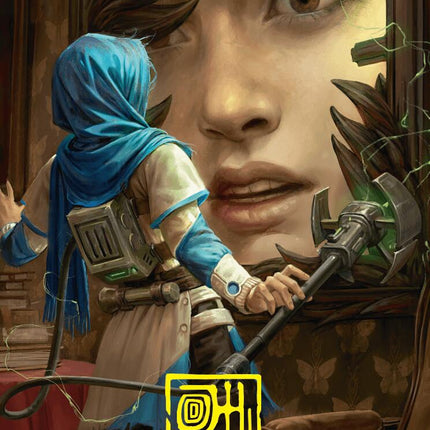 Reality Is Mine to Control Art Card (Gold-Stamped Signature) [Duskmourn: House of Horror Art Series]