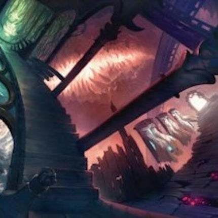 Terramorphic Expanse Art Card [Duskmourn: House of Horror Art Series]
