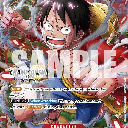 Monkey.D.Luffy (CS 2024 Celebration Pack) [One Piece Promotion Cards]