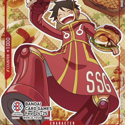 Monkey.D.Luffy (Bandai Card Games Fest 24-25) [One Piece Promotion Cards]