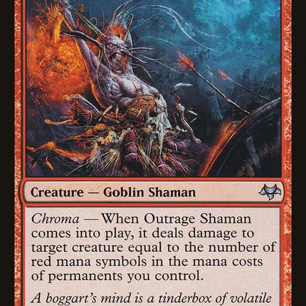 Outrage Shaman [Eventide]