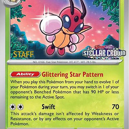 Ledian (133) (Staff Promo) [Scarlet & Violet: Black Star Promos]