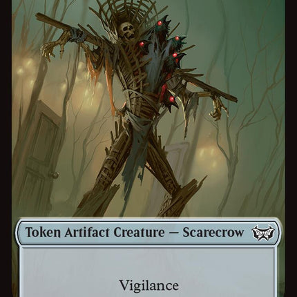 Beast // Scarecrow Double-Sided Token [Duskmourn: House of Horror Commander Tokens]