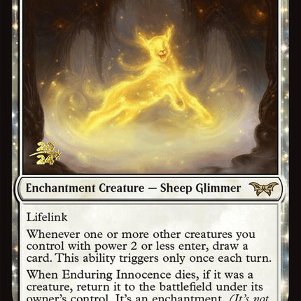Enduring Innocence [Duskmourn: House of Horror Prerelease Promos]