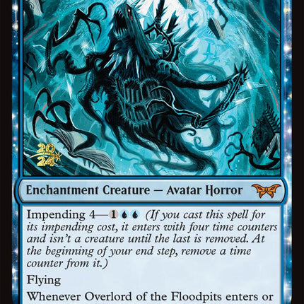Overlord of the Floodpits [Duskmourn: House of Horror Prerelease Promos]