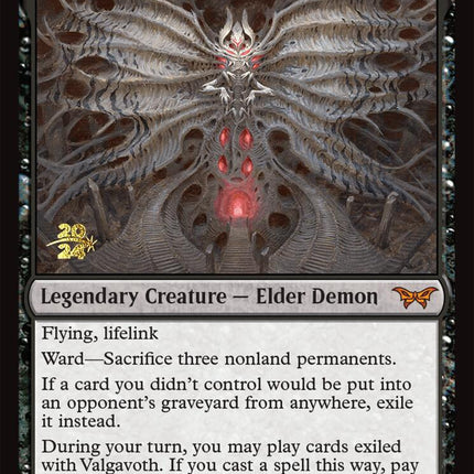 Valgavoth, Terror Eater [Duskmourn: House of Horror Prerelease Promos]