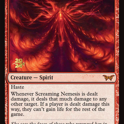 Screaming Nemesis [Duskmourn: House of Horror Prerelease Promos]