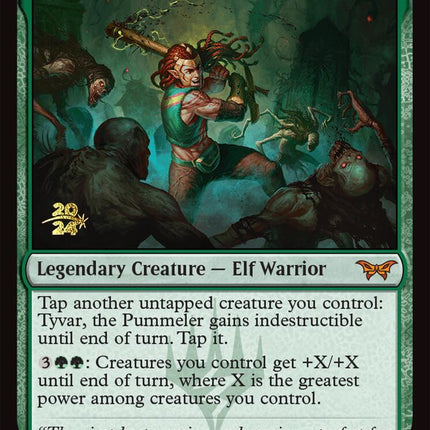Tyvar, the Pummeler [Duskmourn: House of Horror Prerelease Promos]