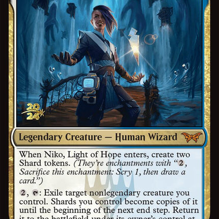 Niko, Light of Hope [Duskmourn: House of Horror Prerelease Promos]