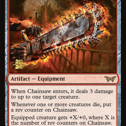 Chainsaw [Duskmourn: House of Horror Prerelease Promos]
