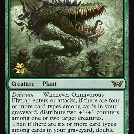 Omnivorous Flytrap [Duskmourn: House of Horror Prerelease Promos]