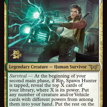 Rip, Spawn Hunter [Duskmourn: House of Horror Prerelease Promos]
