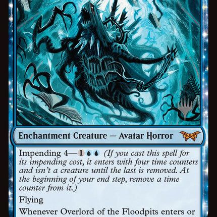 Overlord of the Floodpits (Promo Pack) [Duskmourn: House of Horror Promos]