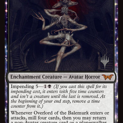 Overlord of the Balemurk (Promo Pack) [Duskmourn: House of Horror Promos]