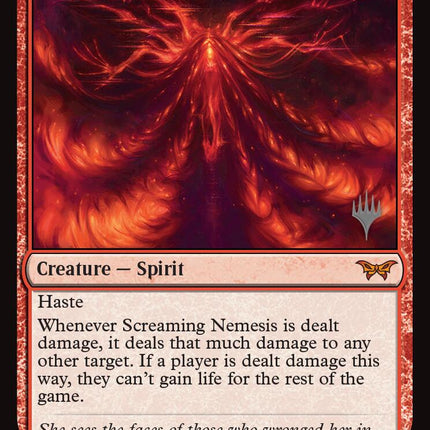 Screaming Nemesis (Promo Pack) [Duskmourn: House of Horror Promos]
