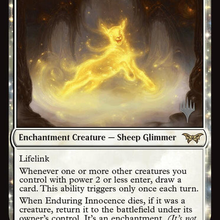Enduring Innocence (Promo Pack) [Duskmourn: House of Horror Promos]