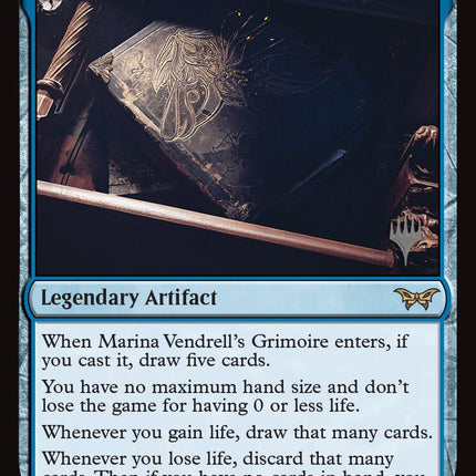 Marina Vendrell's Grimoire (Promo Pack) [Duskmourn: House of Horror Promos]