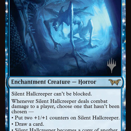 Silent Hallcreeper (Promo Pack) [Duskmourn: House of Horror Promos]