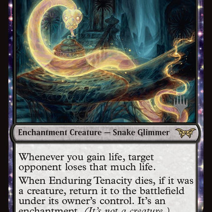 Enduring Tenacity (Promo Pack) [Duskmourn: House of Horror Promos]