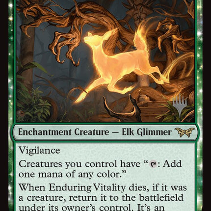 Enduring Vitality (Promo Pack) [Duskmourn: House of Horror Promos]