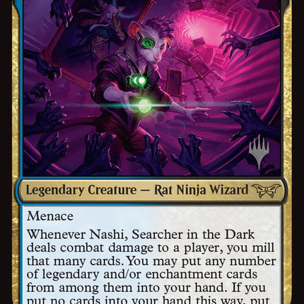 Nashi, Searcher in the Dark (Promo Pack) [Duskmourn: House of Horror Promos]